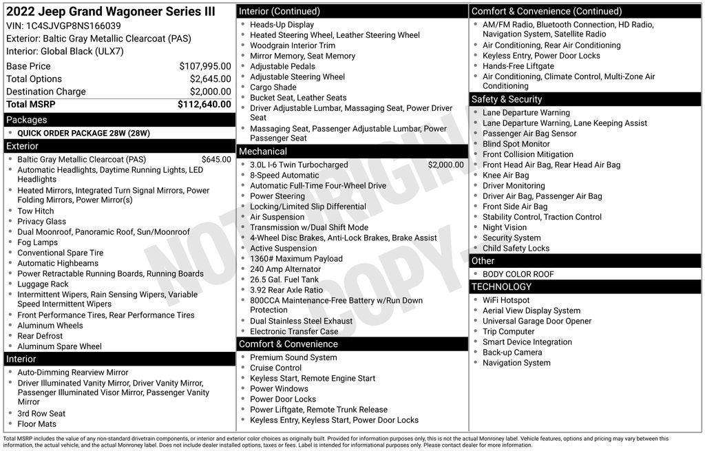 jeep grand wagoneer 2022 1C4SJVGP8NS166039 image jeep grand wagoneer 2022 1C4SJVGP8NS166039 image